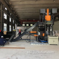 Vertical Pressi khatello ea khatello ea aluminium shavings triquette mochineng